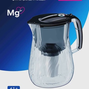 Фильтр-кувшин Аквафор Орлеан А7 (черный)